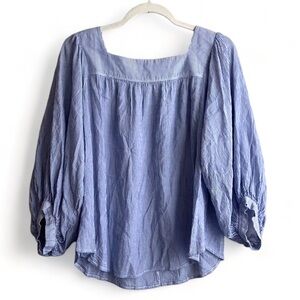 Loft square neck blouse